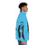 Nick Puffer Jacket - Warm and stylish winter jacket inspired by the cinematic world of Nick Sax - men side right