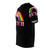 Colorful all-over print Butch Pride t-shirt with rainbow flag design - men left