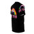 Colorful all-over print Butch Pride t-shirt with rainbow flag design - men right