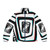 Persona 4 Midnight Channel Puffer Jacket with spiral 3D effect design