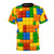Building Blocks Construction Brick T-Shirt with Lego-Inspired Design