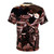 Bucking bull cowboy t-shirt featuring a rugged western rodeo design - Back