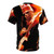 Buckethead inspired electric burst graphic t-shirt - Back