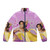 Nicholas Cage Banana Vaporwave Puffer Jacket