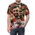 Product image of a t-shirt featuring Bruno Fernandes, the Portuguese midfielder playing for Manchester United. - men front