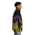 Turtles Strike Back Puffer Jacket featuring Mikey and Raphael from the Ninja Turtles cartoon - men side right