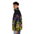 Turtles Strike Back Puffer Jacket featuring Mikey and Raphael from the Ninja Turtles cartoon - men side left