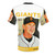 Stylish t-shirt featuring a design honoring legendary baseball manager Bruce Bochy - Back