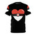 Pokémon-themed Valentine's Day t-shirt with a Poké Ball design