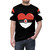 Pokémon-themed Valentine's Day t-shirt with a Poké Ball design - men front
