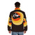 Turbo Boost Sci-Fi Puffer Jacket in a retro, cult style - men back