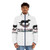 Andrei Tarkovsky inspired animal stalker graphic puffer jacket - men front