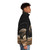 Dune Puffer Jacket featuring Atreides and Harkonnen faction designs - men side right
