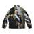 Tsar Nicholas II of Russia wearing a warm puffer jacket, historic portrait - Back