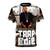Vintage-style trap music graphic printed on a quality t-shirt