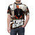 Vintage-style trap music graphic printed on a quality t-shirt - men front