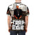 Vintage-style trap music graphic printed on a quality t-shirt - men back
