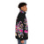 Hazbin Hotel Angel Dust Puffer Jacket with Anime-Inspired Design - men side right