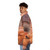 Dune The Fear Is The Mind Killer Puffer Jacket featuring a sandworm design - men side left