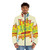 Troy and Abed in the Morning Puffer Jacket - Community TV Show Merchandise - men front