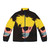 Andy Warhol inspired puffer jacket featuring the iconic pop art style