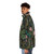Tropical Dream Puffer Jacket featuring lush monstera leaves and palm trees - men side left
