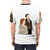 Bridgerton inspired t-shirt featuring Penelope Featherington and Colin Bridgerton from the hit Netflix series - men back