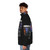 Peep Show Alan Johnson 90s Tribute Puffer Jacket - men side left