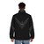 Dune 2021 Litany Against Fear Puffer Jacket with House Atreides Logo and Word Art Design - men back