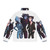 Trollz Puffer Jacket featuring trendy streetwear design - Back