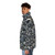Pebbles Puffer Jacket with Pebble Texture Design - men side left