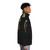 Triforce Inspired Puffer Jacket with Zelda and Link Inspired Design - men side right