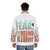 Dune 2020 'Fear Is The Mind Killer' Puffer Jacket featuring iconic Dune quote and movie artwork - men back
