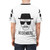 Breaking Bad inspired Heisenberg character drawing on a t-shirt - men back
