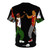 Breakdancing AOP T-shirt with dancing shrimp, poplock, and hip hop elements - Back