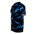 Vibrant all-over print t-shirt featuring a detailed hammerhead shark design - men left