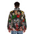 Analog Guy In A Digital World Puffer Jacket - Techno Music Inspired Design - men back