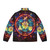 Triforce Space Puffer Jacket with Nintendo Legend of Zelda gaming graphics and designs - Back