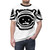 Cosmic Zebra Baby Graphic T-shirt with U2 Inspired Design - men front