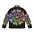 Colorful puffer jacket with a kaleidoscopic design, paying tribute to the iconic British musician Paul Weller. - Back