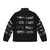 Paul Walker Fast & Furious Inspired Puffer Jacket with Focus Keyword - Back