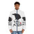 Amelie Poulain inspired puffer jacket in a fashionable design - men front