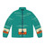 Trein Vuur Dageraad puffer jacket featuring Dutch artist Erik de Jong's music