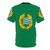 Hammarby football club inspired t-shirt featuring a bold all-over pattern - Back