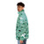 Tree Hugger Puffer Jacket with a whimsical monster or yeti-inspired design - men side left