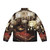 Alucard Terrarium Puffer Jacket featuring a chibi Alucard design and terrarium elements - Back