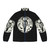 Path With Heart Puffer Jacket featuring shamanic design elements