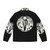 Path With Heart Puffer Jacket featuring shamanic design elements - Back