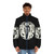 Path With Heart Puffer Jacket featuring shamanic design elements - men front