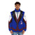 Dreamfinder Figment Puffer Jacket featuring the iconic Disney character from Epcot - men front
